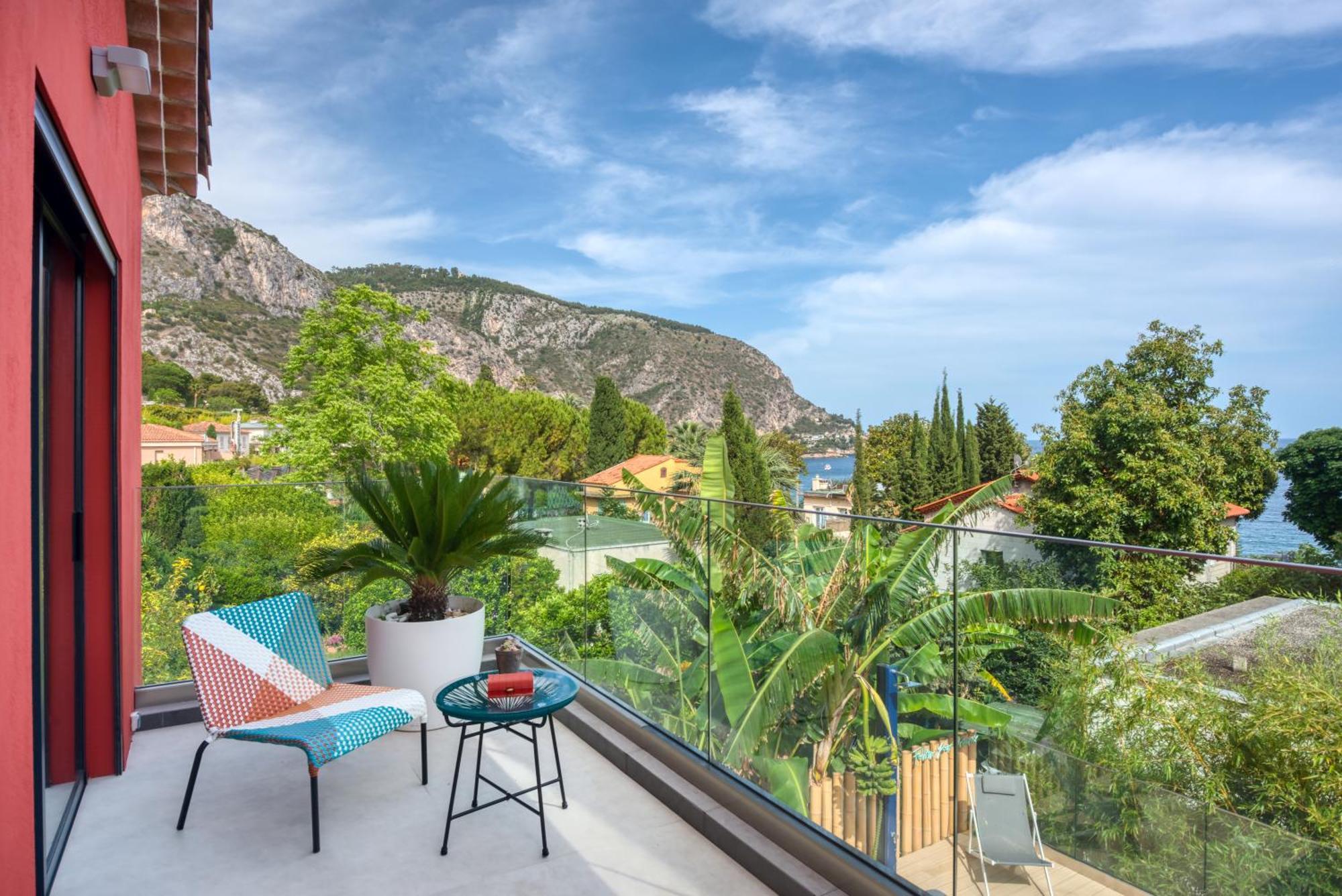 Deluxe Villa Graziella 200 M From The Beach Эз Экстерьер фото
