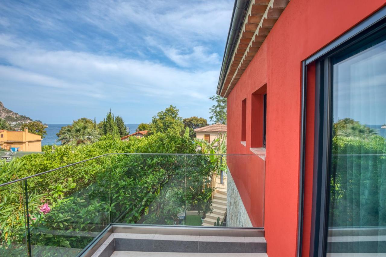 Deluxe Villa Graziella 200 M From The Beach Эз Экстерьер фото