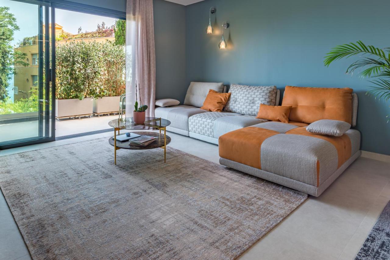 Deluxe Villa Graziella 200 M From The Beach Эз Экстерьер фото