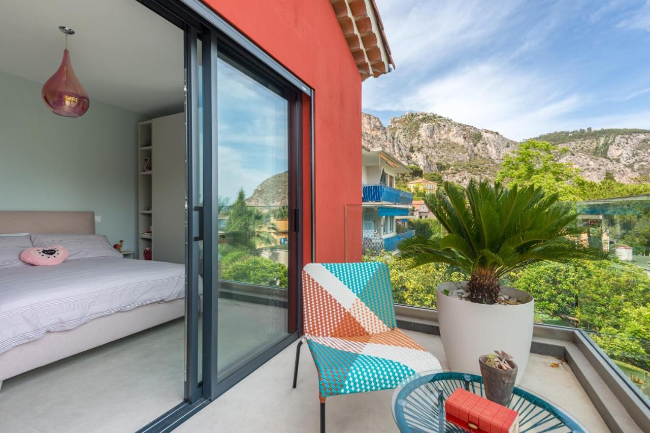 Deluxe Villa Graziella 200 M From The Beach Эз Экстерьер фото